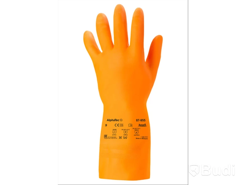 6st 12-pack stl 8 AlphaTec 87-955 Orange 7½-8(M) , Märke: ANSELL, Artno: 50 879 551 ,  ord. pris: 5670 kr