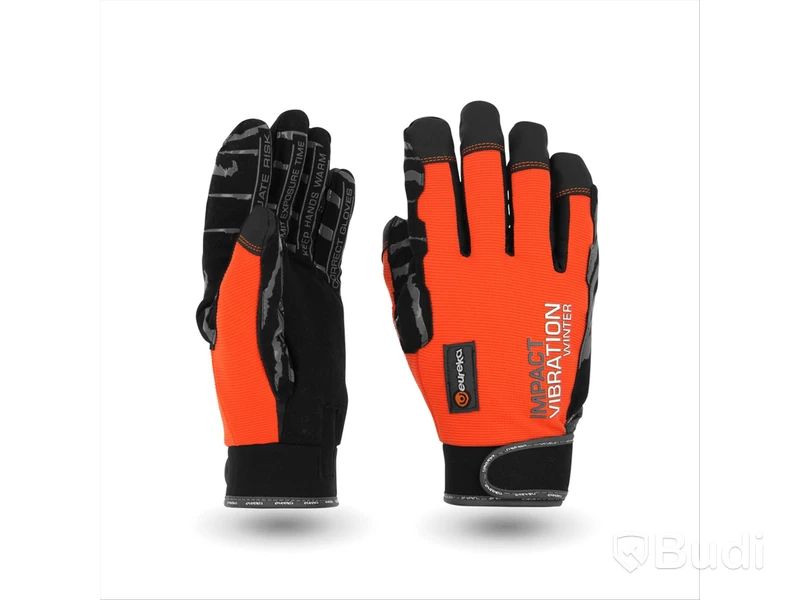 2st  ANTIVIBRATIONSHANDSKE  STL 8 FODRAD IMPACT VIBRATION WINTER , Märke: EUREKA, Artno: 52814,  ord. pris: 1600 kr