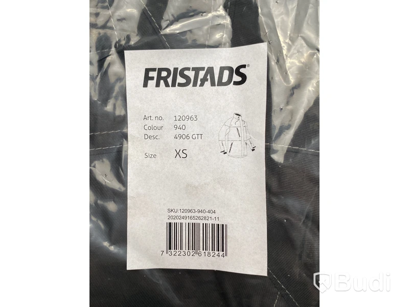 SKALJACKA herr stl XXXXL svart, Fristads Airtech 4906 GTT, Ord. pris inkl. moms: ca 2500 kr