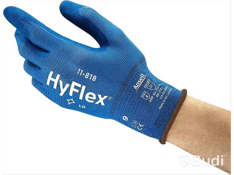 2 st 12-pack ARBETSHANDSKE stl 7 ANSELL HYFLEX 11-818 , Märke: ANSELL, Artno: 52695, ord. pris ca: 2300 kr