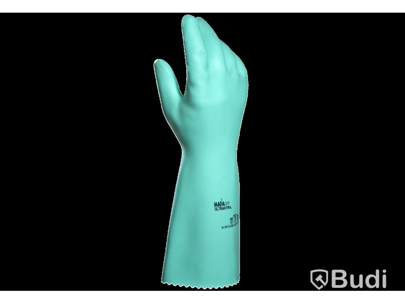 1 st  3-pack NITRILHANDSKE 377 STL 9 , Märke: MAPA, Artno: 51 087 ,  ord. pris ca: 1120 kr