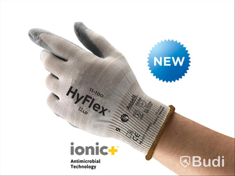 1 st 12-pack HANDSKAR stl 9 HYFLEX 11-100 , Märke: ANSELL, Artno: 52671,  ord. pris ca: 1500 kr