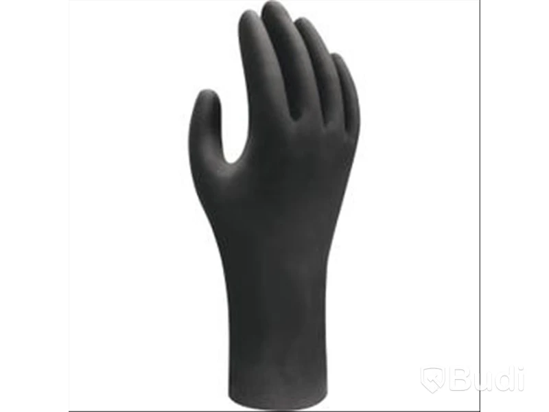 10 st 100-pack ENGÅNGSHANDSKE STL M SVART SHOWA NITRIL 6112 , Märke: SHOWA, Artno: 186112-M ,  ord. pris ca: 3000 kr