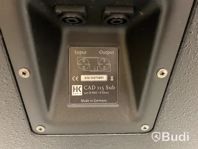 HK Audio CAD 115 SUB B-stock utan sladdar