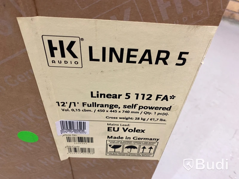 HK Audio Linear 5 112 FA Ord pris 10590 SEK