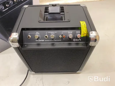 Mobil högtalare med mikrofoningåg ION Tailgater och Apple 30-pin docka