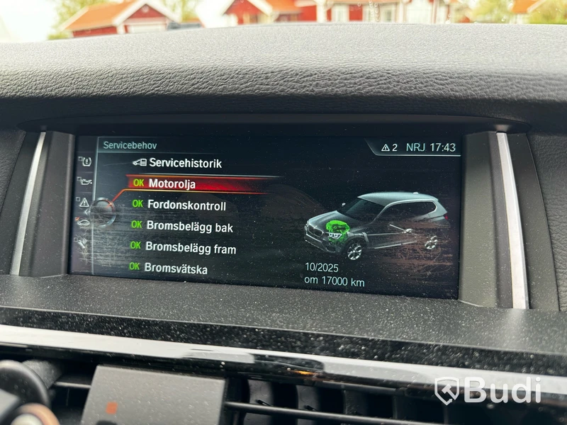 Personbil BMW X3 xDrive 20d -2017 F25 | Nav | Drag | 190hk