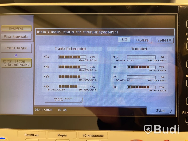 Skrivare/skanner/fax Konica Minolta, bizhub C284e