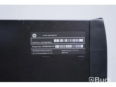 Dator Stationär - HP Pro 3500 OBS! Saknar strömsladd
