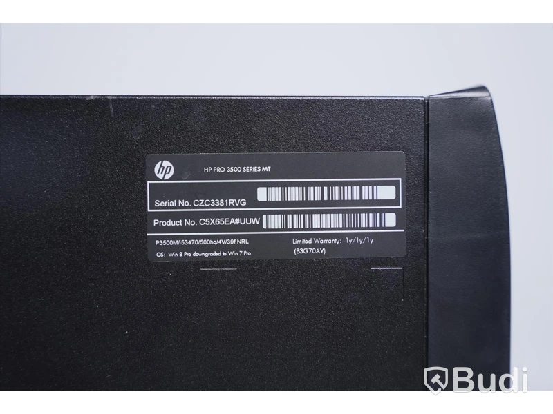 Dator Stationär - HP Pro 3500 OBS! Saknar strömsladd