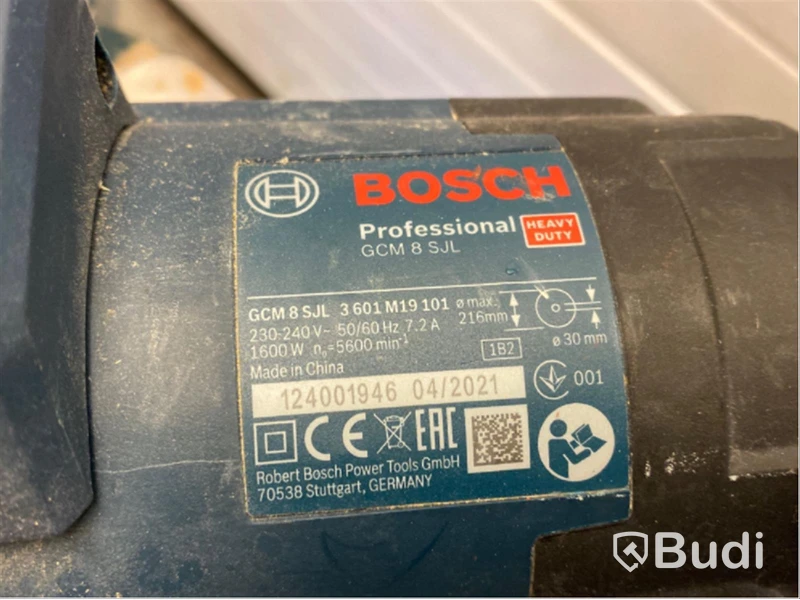 Kap- & gersåg med stativ, Bosch.