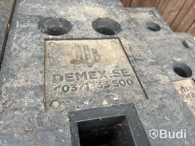 Byggstaket Demex 105 meter