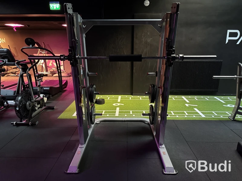Smith machine Nautilus inkl. vikter.