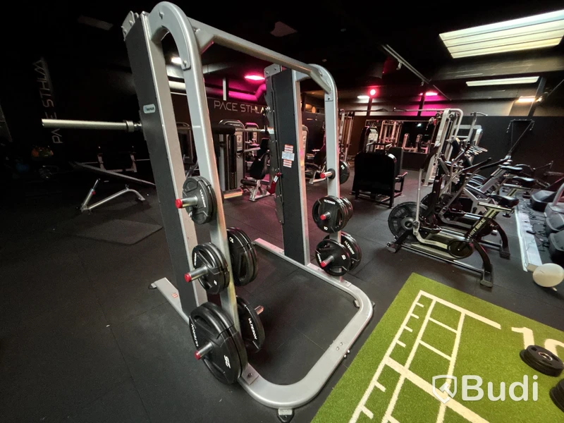 Smith machine Nautilus inkl. vikter.