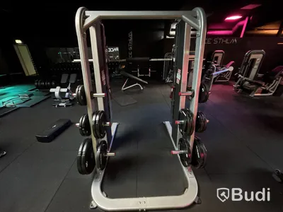 Smith machine Nautilus inkl. vikter.