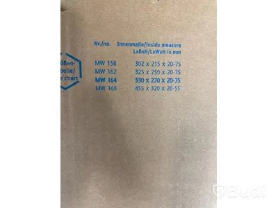 Pall med ca150 st Multiwell 164, bokomslagskartonger MW164330x270x20-75