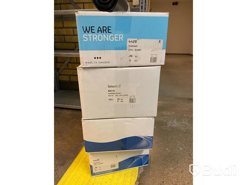 23 st rullar städsäck olika märken