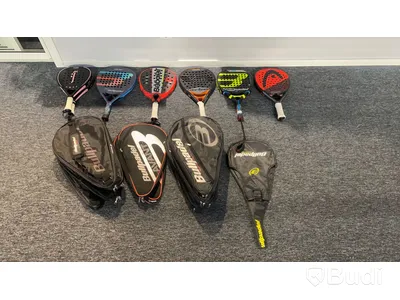 Parti begagnade padelracketar & tillbehör