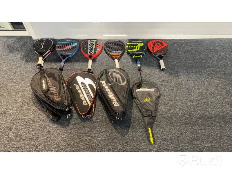 Parti begagnade padelracketar & tillbehör