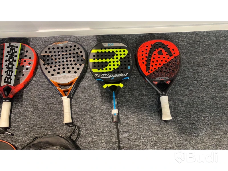 Parti begagnade padelracketar & tillbehör