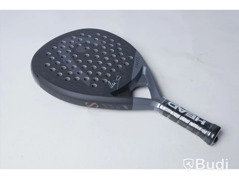 Padelrack - Head Speed Elite 2023, signerad den professionella padelspelaren Ari Sánchez Fallada.