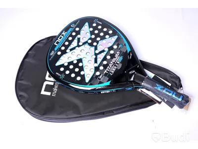 Padelrack - Nox Padel Racket Luxury Titanium 18K