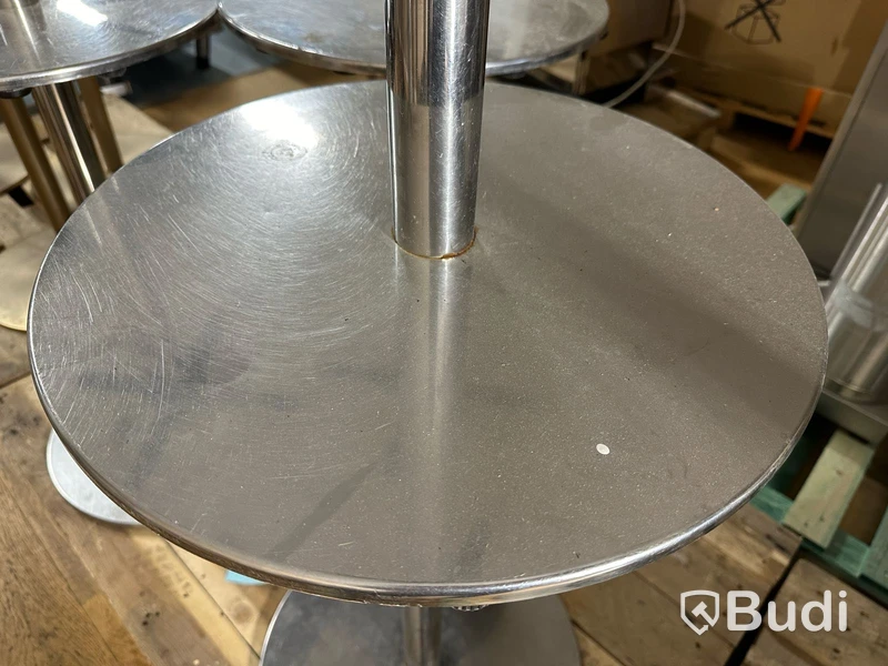 6 st Bordsfötter i metall PEDRALI 45 x73