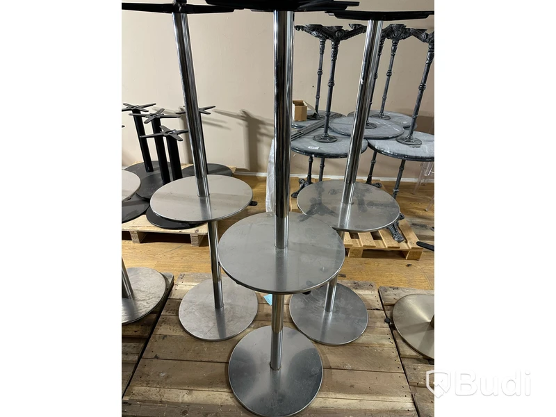 6 st Bordsfötter i metall PEDRALI 45 x73