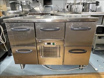 Metos Kylbänk rostfri 120x65x90 cm 