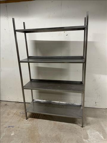 Rostfri hylla (120x40x200)