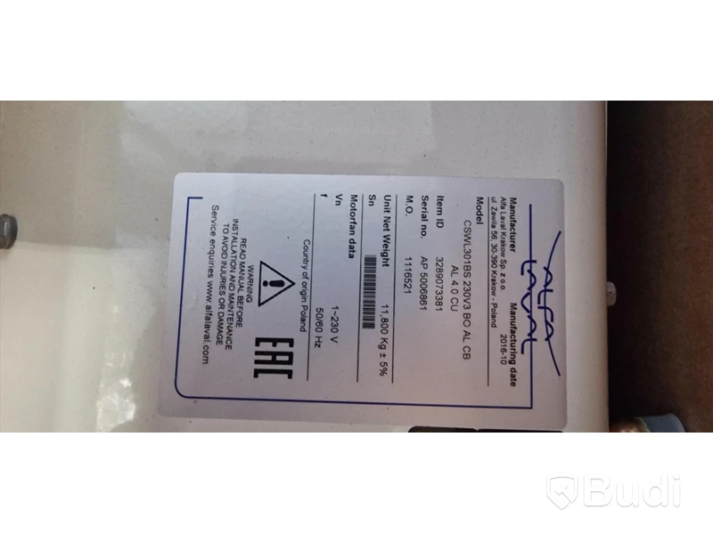 Alfa Laval Kylbatteri