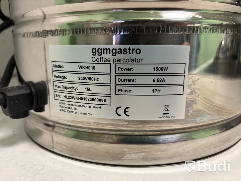 2 st Kaffeperkulatorer GGMgastro