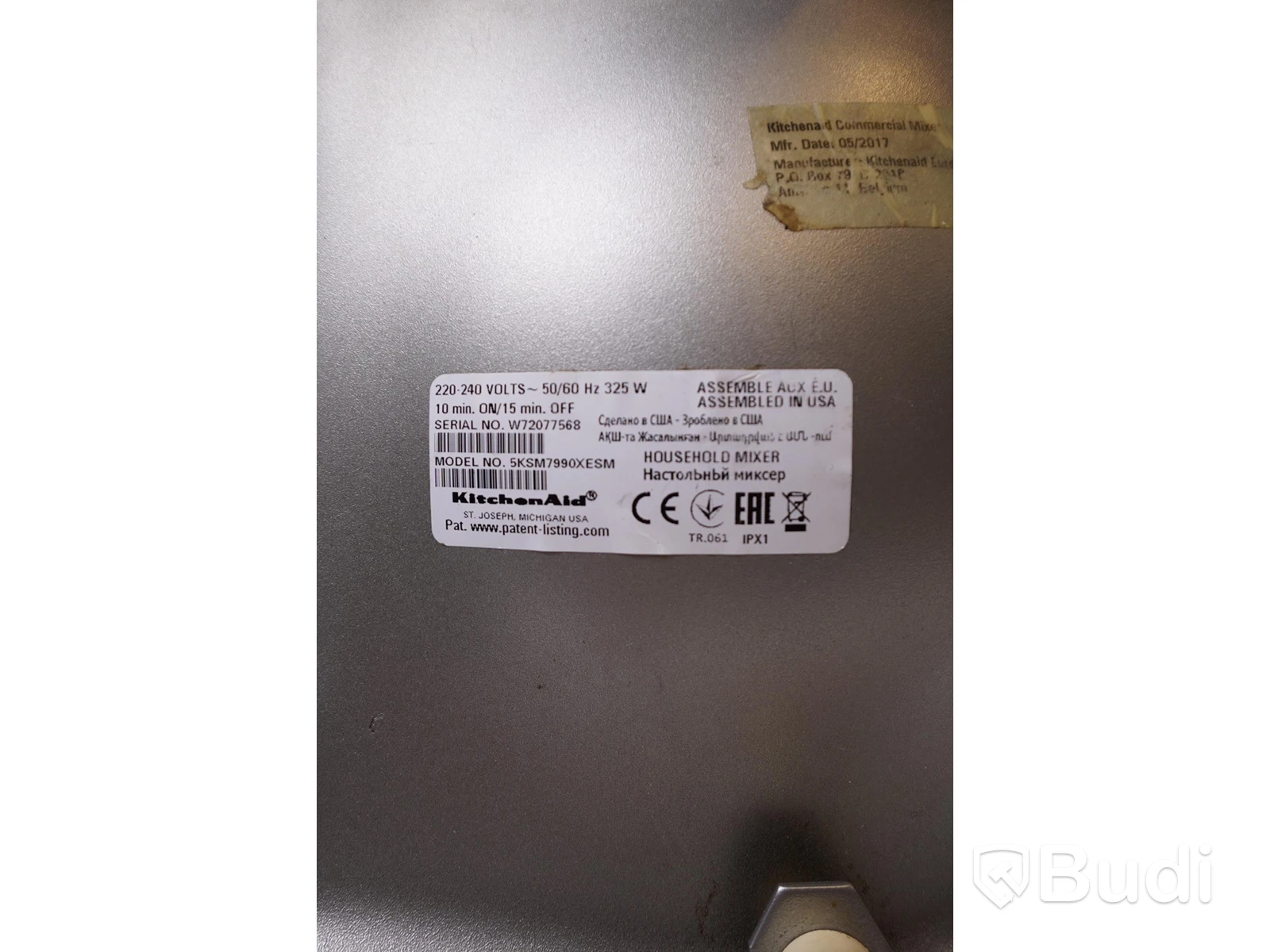 KitchenAid Professional 5KSM7990x ESM köksmaskin med tillbehör