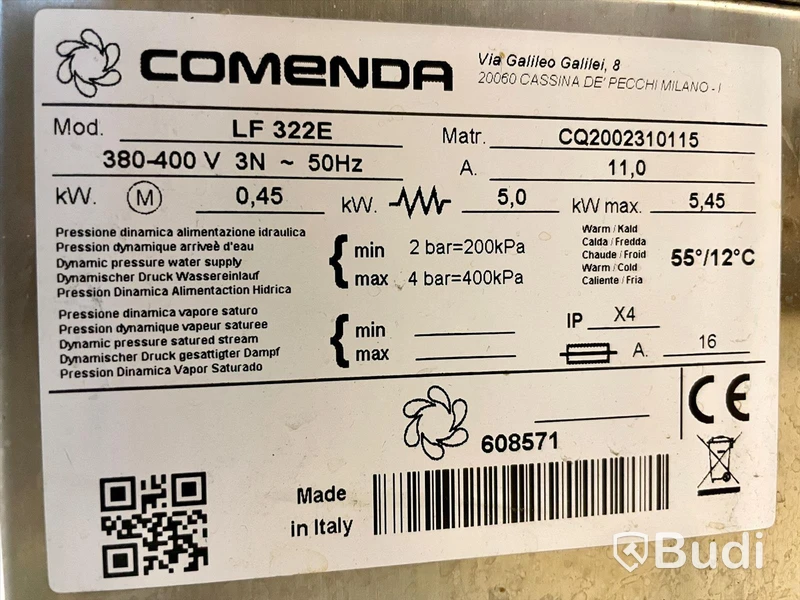 Diskmaskin COMENDA LF322E