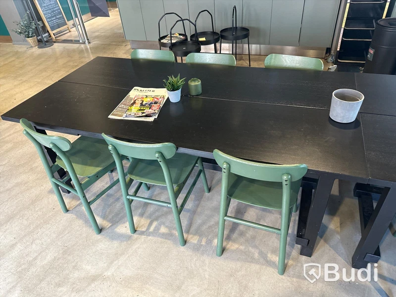 Matbord samt 6 st. Stolar 210x105x75 cm