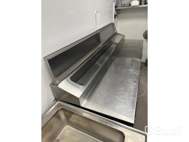 Rostfri kylbänk med ränna - Coolpart