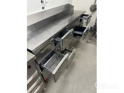 Rostfri kylbänk med ränna - Coolpart
