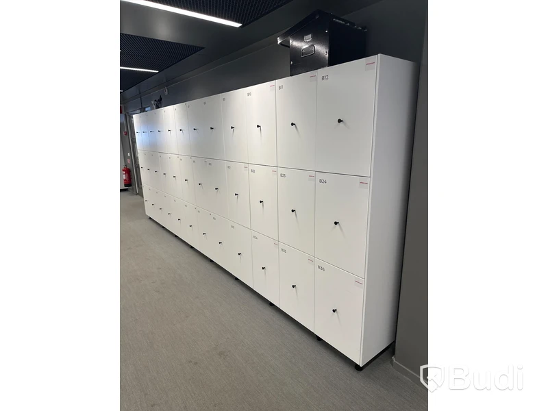 Förvaringsskåp med digitala lås - IKEA