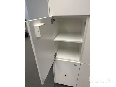 Förvaringsskåp med digitala lås - IKEA