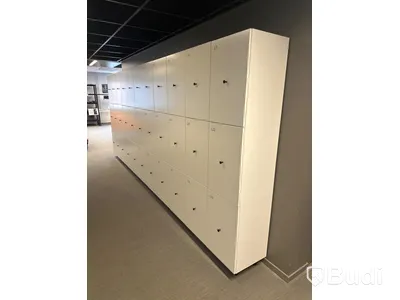 Förvaringsskåp med digitala lås - IKEA