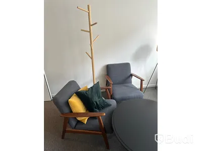 Grupp med loungemöbler