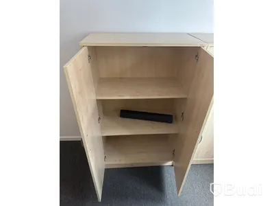 2 st. Skåp - Lanab 81x41x132 cm