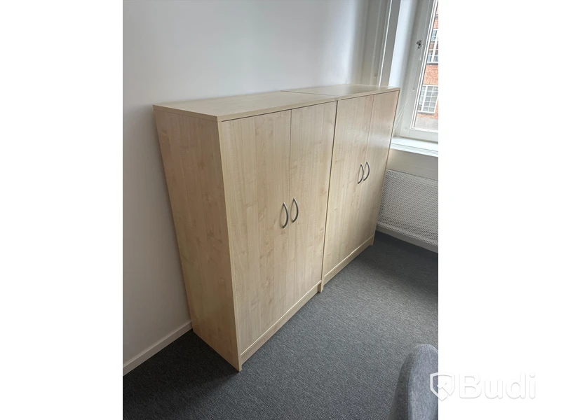 2 st. Skåp - Lanab 81x41x132 cm
