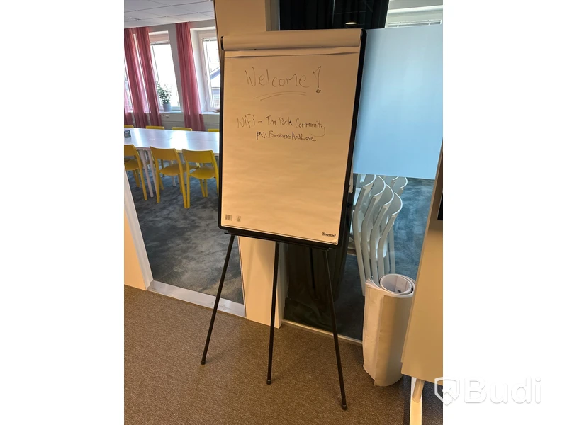 Whiteboard på stativ