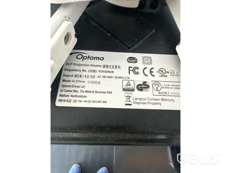 Projektor samt duk - Optoma