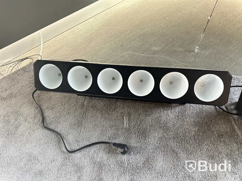 2 st. Ledlampor Eurolite led CBB-6