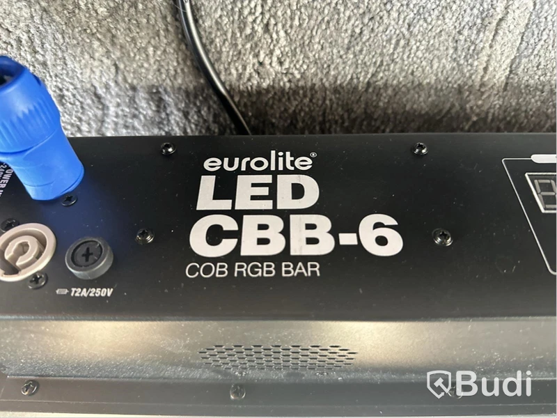 2 st. Ledlampor Eurolite led CBB-6