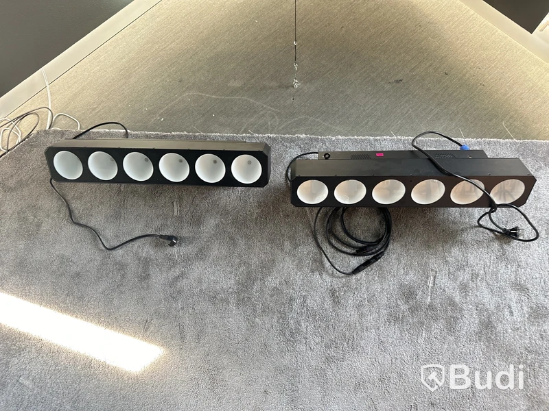 2 st. Ledlampor Eurolite led CBB-6