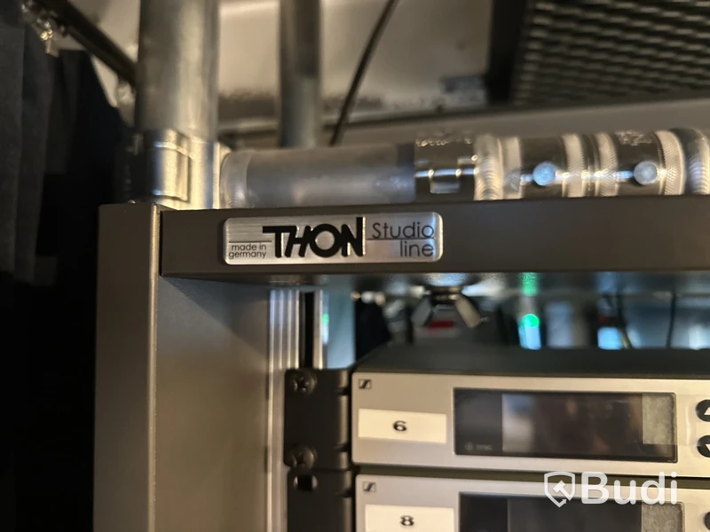 Rack Thon Studio line och 6 st Sennheiser EM 100 64