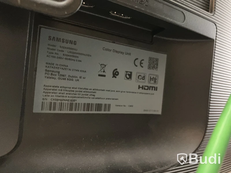 Datorskärm med väggfäste, Samsung